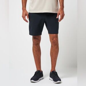 Travis Mathew Stretchknit Short Total Eclipse Navy Blue 36